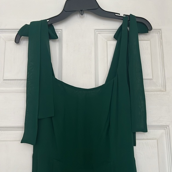 Vintage Reformation TWILIGHT Dress in Emerald Green, US 4 - Picture 2 of 5